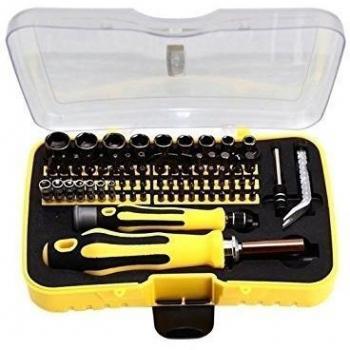 VIKINS 70 en 1 Set de destornillador profesional Juego de destornillador magnético Kit de herramientas para automóviles y vivienda para teléfonos, cámaras, relojes, pequeños y grandes electrodomésticos