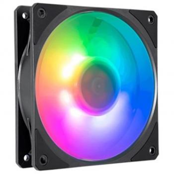 Cooler Master Mobius 120P ARGB Gen 2 120mm PWM Case Fan with Addressable RGB - Black