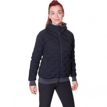 Trangoworld Alinda Chaqueta con Capucha para Mujer en Color Negro
