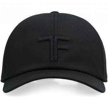 Tom Ford Men's Black Logo Baseball Cap - Size Large