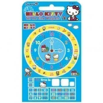 Hello Kitty Kids My Learn How To Tell The Time Fridge Magnets Set by Alligator Books