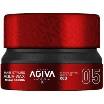Agiva Hair Styling Aqua Wax Mega Strong Red Nro 05 155ml