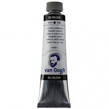 Van Gogh Series 1 - Pintura al óleo, color blanco titanio, 40 ml