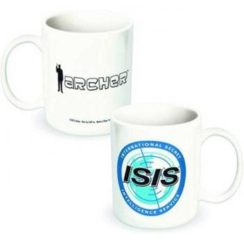 ICUP Archer ISIS Logo White Ceramic Mug, 12 oz by Other Manufacturer