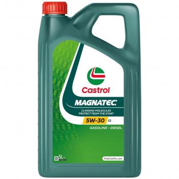 Aceite de motor Castrol Magnatec Gasolina Diesel 5W30 5 L, tipo: Aceite de motor, características: formulación para gasolina y diésel, viscosidad 5W30, envase de 5