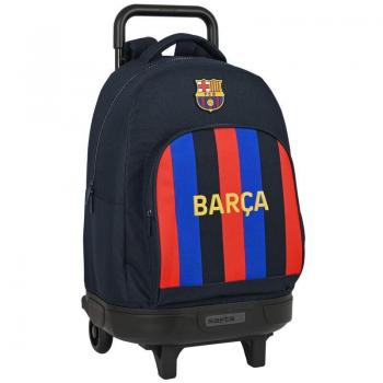 Mochila Grande Con Ruedas Compact Extensible Simple F.C. Barcelona