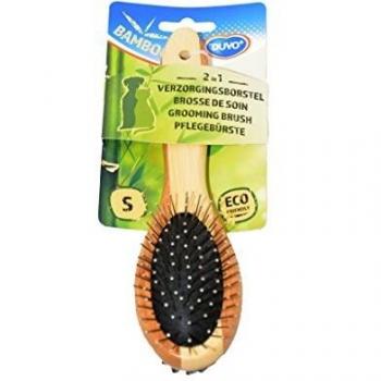 Duvo Bamboo Cepillo Doble, Pequeño, 20 x 6 cm