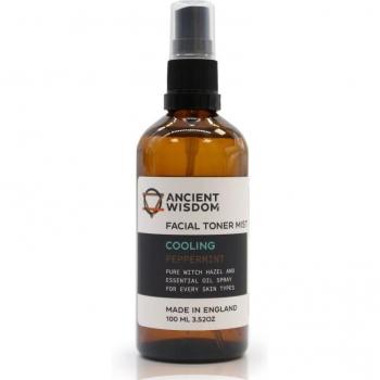 Tónico facial revitalizante de hamamelis y menta 100ml