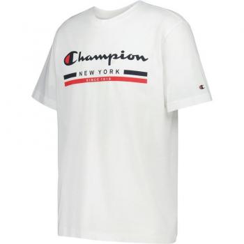 Camiseta de hombre Champion blanca de algodón talla L