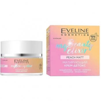 Eveline Cosmetics My Beauty Elixir Peach Matt Detoxifying Cream 50 ml