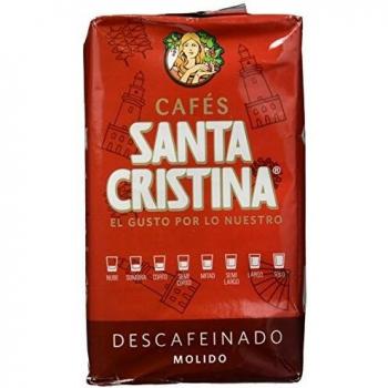 SANTA CRISTINA cafe molido descafeinado paquete 250 gr