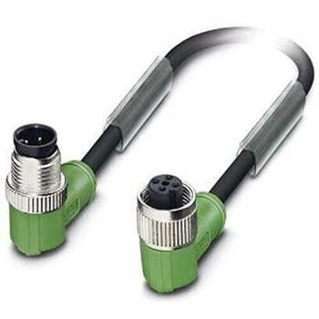 Conector M12 Angulado 4 Polos con Cable de 0.60 m - Phoenix Contact