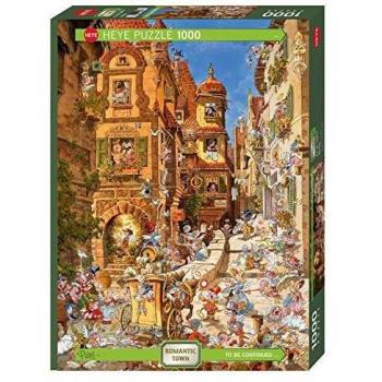 Heye Romantic Town By Day 1000-Piece Puzzle