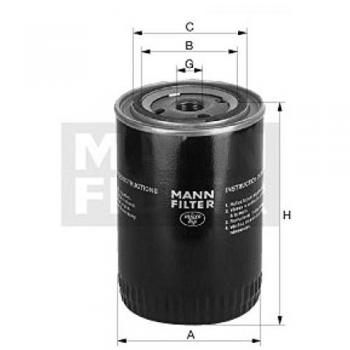 Filtro de aceite MANN W9035