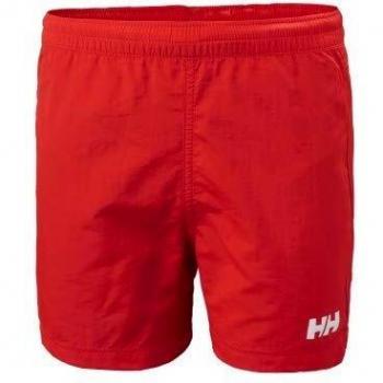 Helly Hansen Volley - Pantalones Cortos Unisex para niños, Unzutreffend, Evergreen, Pantalones Cortos de Volley, Unisex niños, Color Alert, tamaño 10