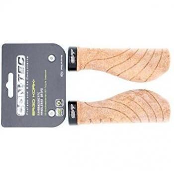 CONTEC Griff 'Ergo Kork +' SB-verpackt, D3-Dreikomponenten, Paar, Lenkerklemmung Mittel - im vorderen Teil, um den Fingern einen festen und sicheren Halt zu geben, weich - im hinteren Bereich, um alle Erschütterungen aufzunehmen, hart - im