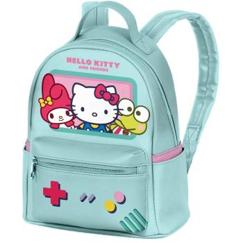 Mochila Heady Pequeña Hello Kitty Videogame Turquesa 5L 25x21x11 cm