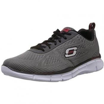 Skechers Equalizer Quick Reaction - zapatillas deportivas, sintético, hombre Gris