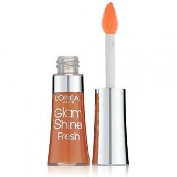 L'Oréal Paris Glam Shine 36933 - Brillo de labios, tono Fresh 186,Aqua Grapefruit