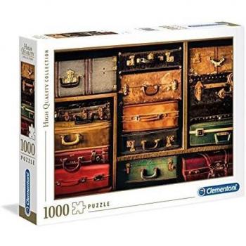 Clementoni- Puzzle 1000 Piezas Travel, Multicolor