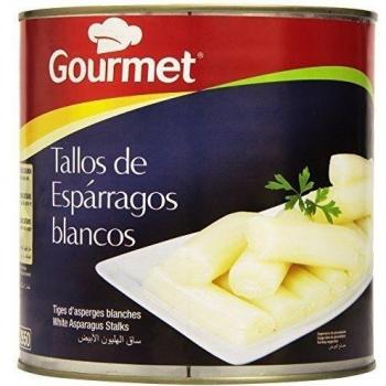 Gourmet - Tallos de Espárragos blancos - 1600 g