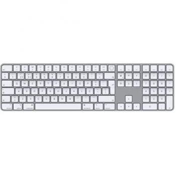 Apple Magic Keyboard USB + Bluetooth Portuguese Aluminum White