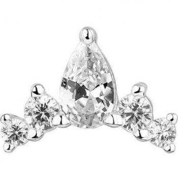 Piercing tragus Earcandy Alice elaborado en Plata de Ley 925