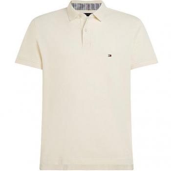 Polo Tommy Hilfiger con bandera bordada - Algodón Orgánico y Elastano