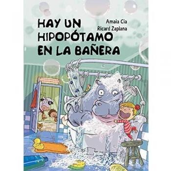 Hay un hipopótamo en la bañera