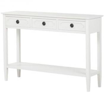 Consola Adda Home Madera Beige 110x30x75cm - Almacenamiento Adicional, Madera Pino/Contrachapado