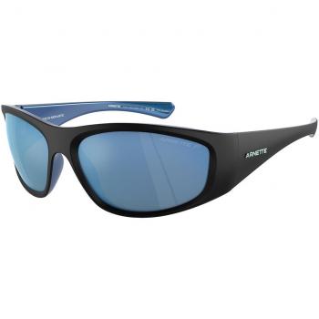 Arnette AN4331 Ilum Polarized 292322 Anteojos de Sol para Hombre Negros, Lentes de Sol Para Hombre Negros, Gafas de Sol para Hombre Negras
