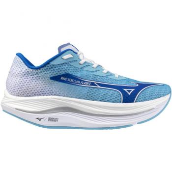 Mizuno Wave Rebellion Flash 2 Competition Running Shoe Men - Light Blue - Size: 10