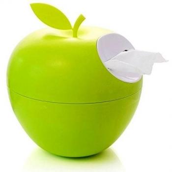 ftsm Dispensador de pañuelos de papel caja de pañuelos Cover de Apple, diseño decorativo para cocina/baño/mesa de comedor/Oficina/Home Decor, regalo para niños,
