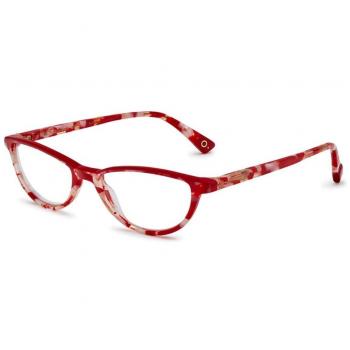 Etnia Barcelona Half Moon RD Armazones para Mujer Rojas con lentes recetados de 51 mm