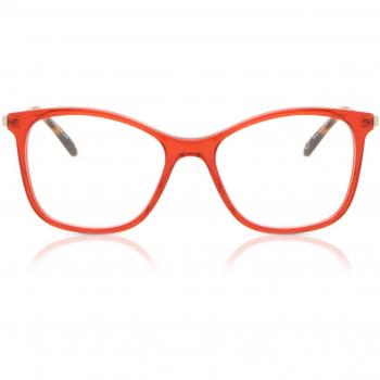 Gafas Recetadas Cuadradas de Plástico Rojas para Mujer - Gafas Anti-Azules - SmartBuy Collection