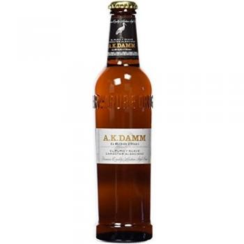 A.K. Damm Cerveza - Botella de 330 ml