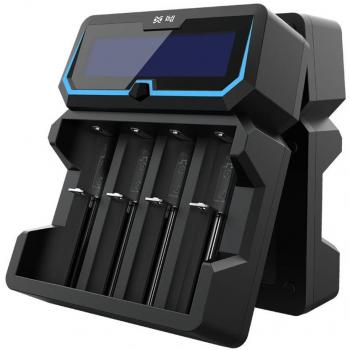 Cargador de Baterías XTAR X4 con Pantalla LCD y Función Power Bank