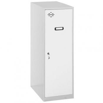 Taquilla Metálica Simonlocker Mon. Single Mini 915x300x500 mm Gris/Blanco