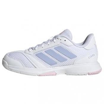 Zapatillas de Salón Adidas Ligra 8 Blancas / Tonos Violeta y Rosa Claro EU 37 1/3 Mujer