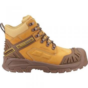 Amblers Safety Ignite Waterproof Leather Safety Boots - Tan - Size UK 11