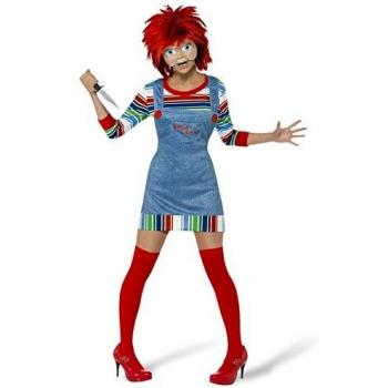 Chucky - Disfraz de chucky para mujer, talla L