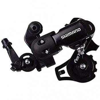 CYCLING_EQUIPMENT Cambio Tras. 6/7v RD-FT35 Tourney ANC. Dir, Adultos Unisex, Negro