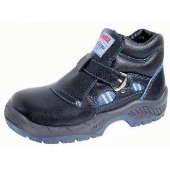 Bota de Seguridad Panter Fragua Plus S3 en PU/TPU, Color Negro, Talla 39