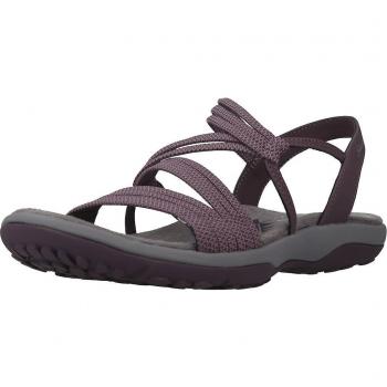 Sandalias Mujer Skechers Reggae Slim Color Plum Violeta EU 39