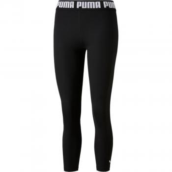 Malla larga Puma Train Strong High Waist Full negra y blanca para mujer - XL