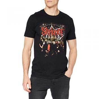 Slipknot Men's Waves Short Sleeve T-Shirt, Black, Medium