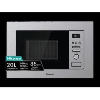 Microondas Integrable LG 25L con Grill 900W y Acero Inoxidable - MG7Z2593D