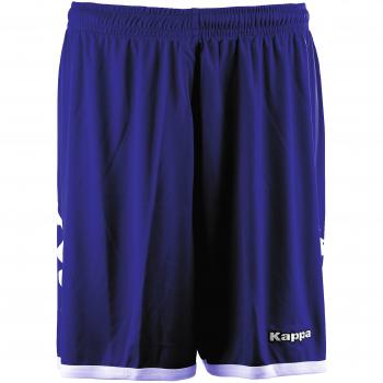 Kappa Salerne Pantalón Corto, Unisex, Azul Marino/Blanco, L/XL