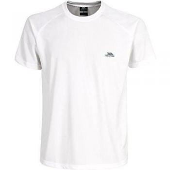 Trespass Colt - Camiseta de fitness para hombre, color blanco, talla 2X-Small