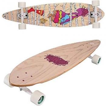 Street Surfing Pintail 40 Longboard Unisex, Wood Artist